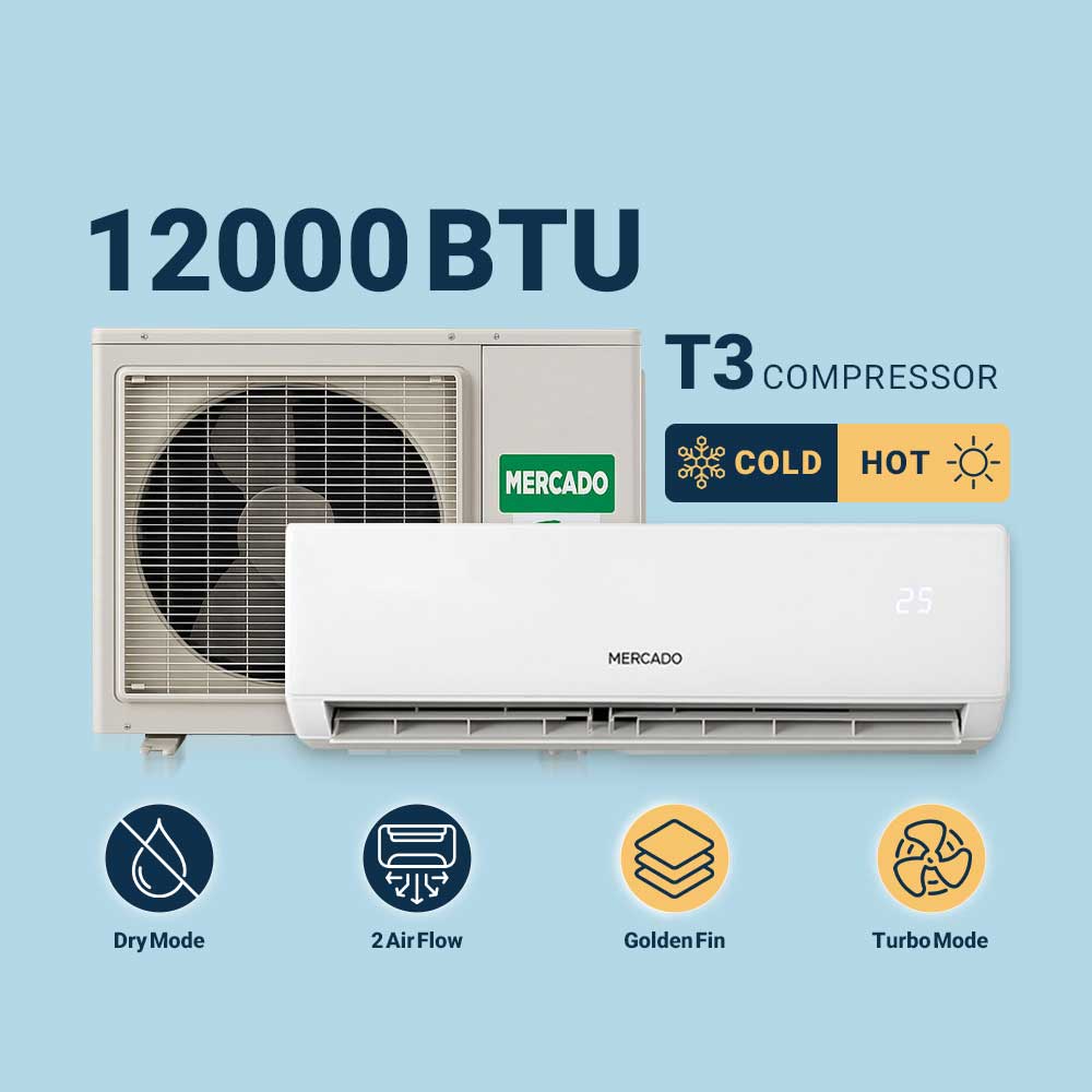 کولر گازی 12000 مرکادو t3